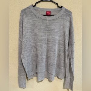 Gray Knit Top